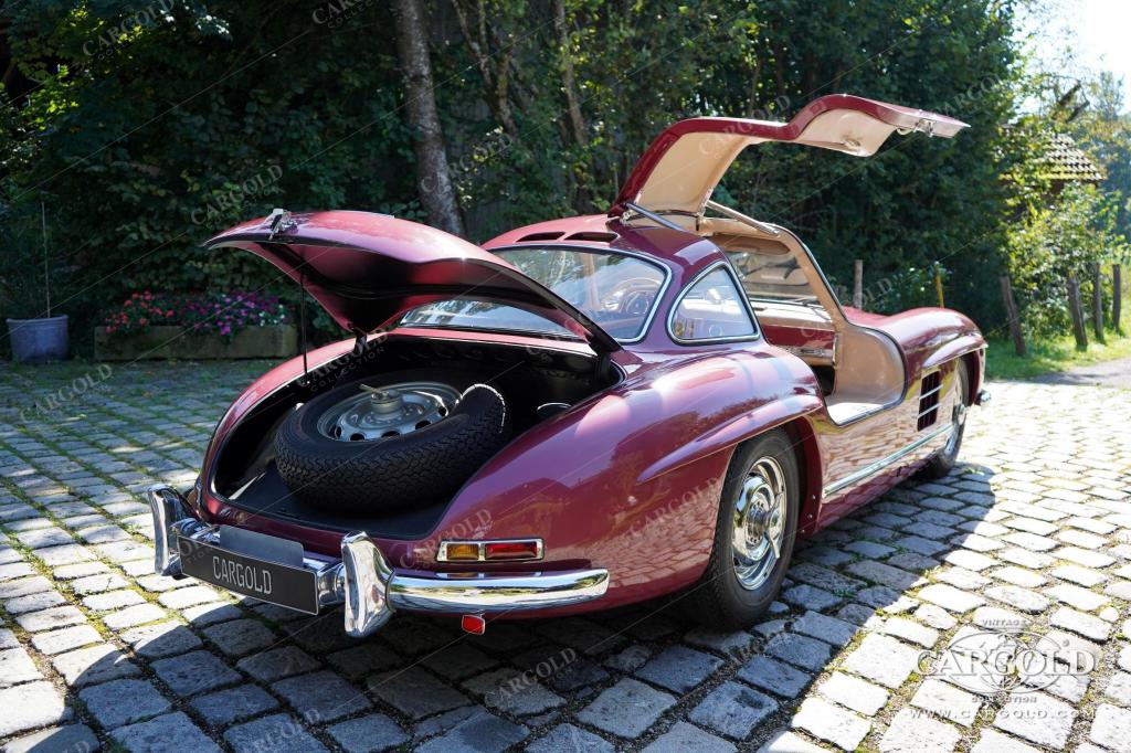 Cargold - Mercedes 300 SL Gullwing - Rudge & Matching! /2.Hand !   - Bild 35