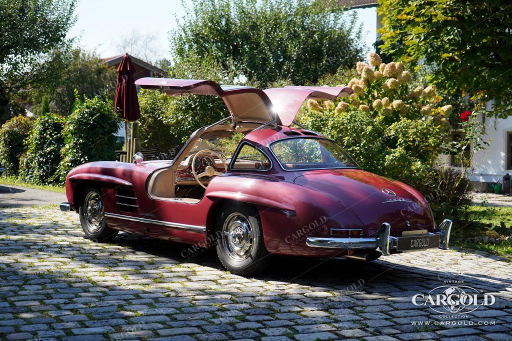 Cargold - Mercedes 300 SL Gullwing - Rudge & Matching! /2.Hand !   - Bild 8