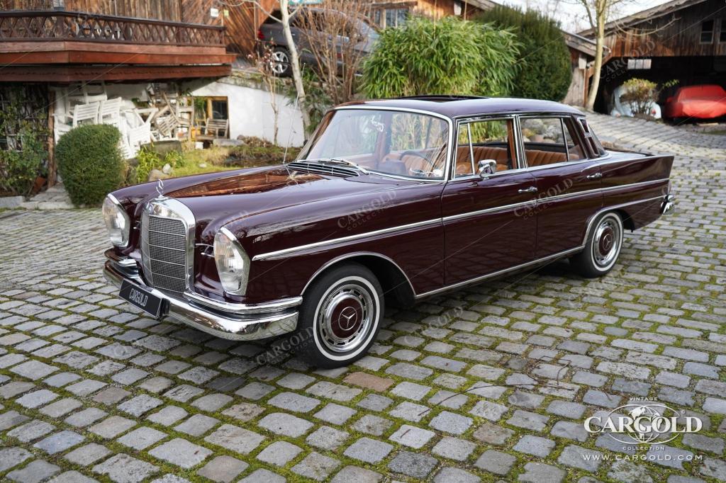 Cargold - Mercedes 300 SE Heckflosse - Rarität / Schiebedach  - Bild 10