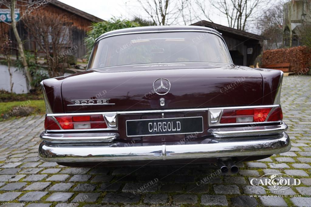 Cargold - Mercedes 300 SE Heckflosse - Rarität / Schiebedach  - Bild 26