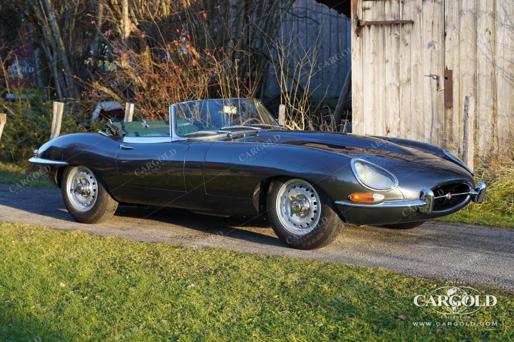 Cargold - Jaguar E-Type S1 4.2 Roadster - Vollrestauriert  - Bild 0