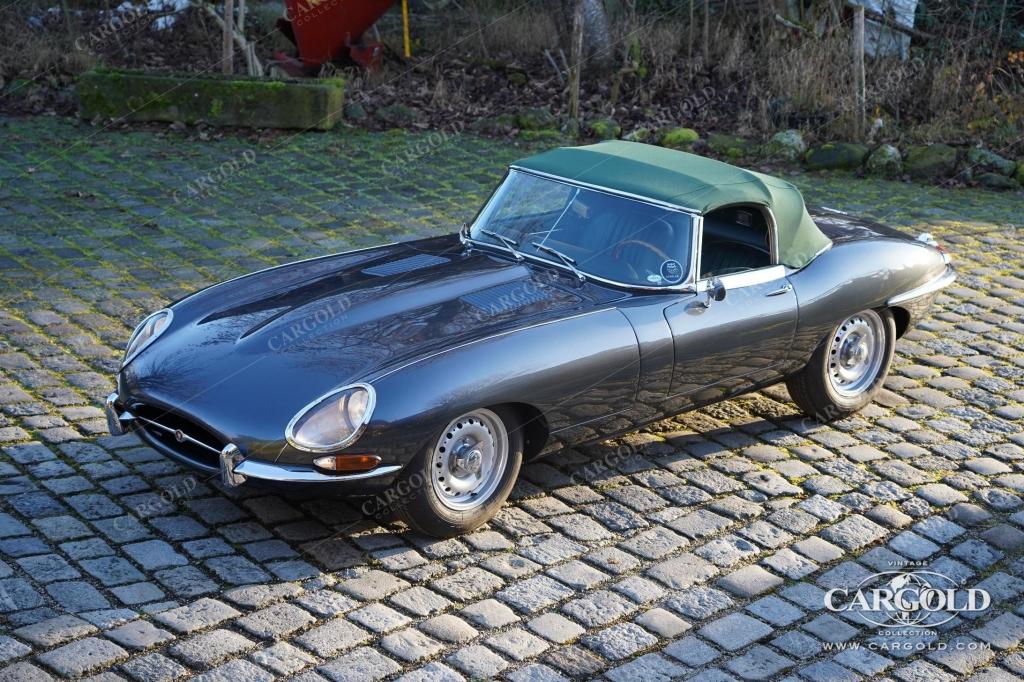 Cargold - Jaguar E-Type S1 4.2 Roadster - Vollrestauriert  - Bild 24