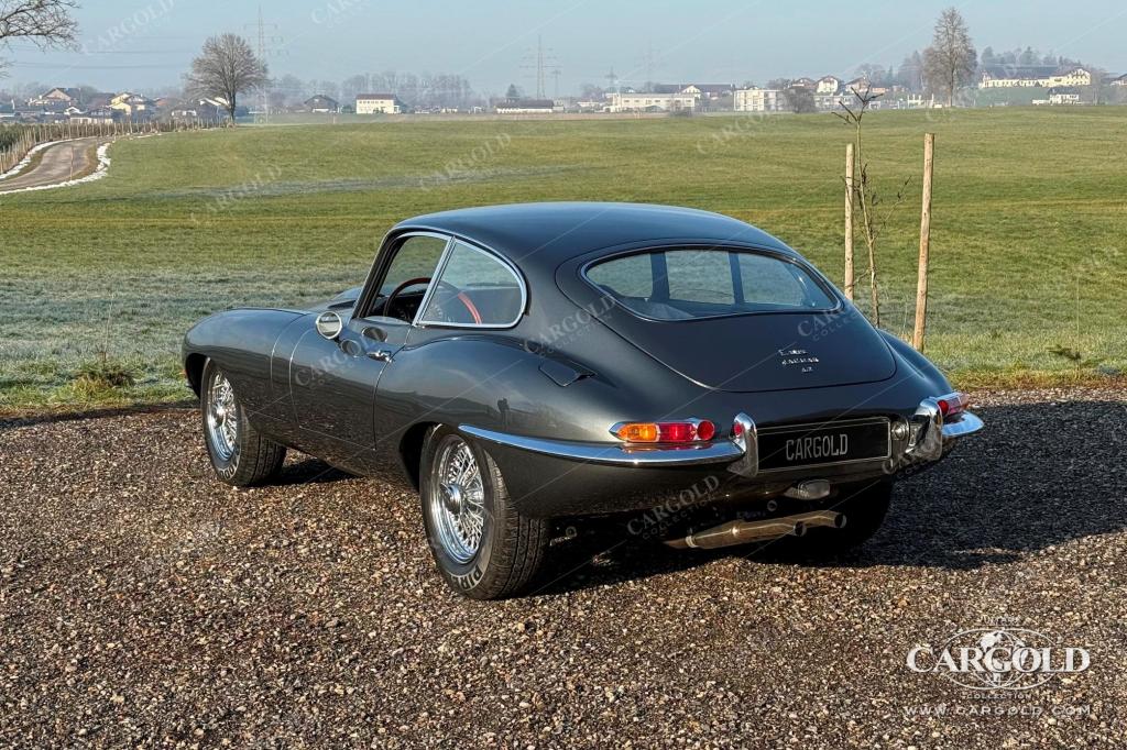 Cargold - Jaguar E-Type Serie I 4.2 Coupé - Vollrestauriert  - Bild 2