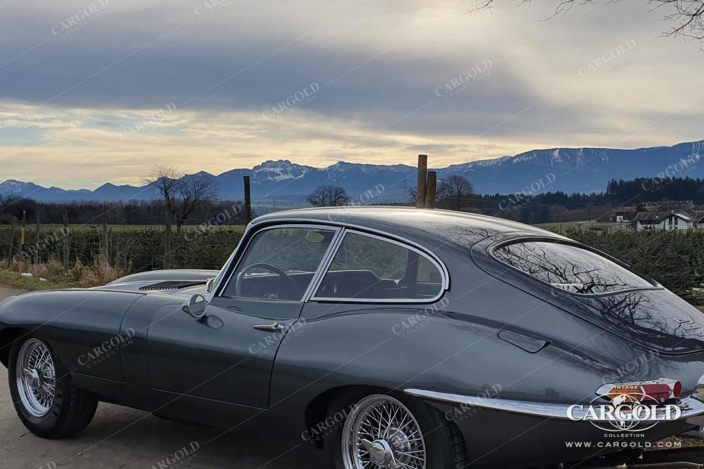 Cargold - Jaguar E-Type Serie I 4.2 Coupé - Vollrestauriert  - Bild 7