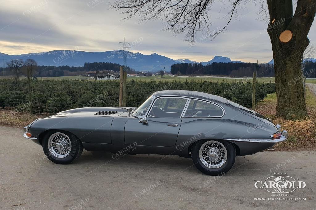 Cargold - Jaguar E-Type Serie I 4.2 Coupé - Vollrestauriert  - Bild 9