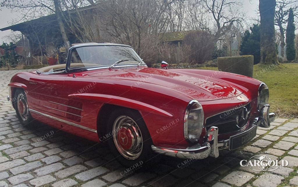 Cargold - Mercedes 300 SL Roadster - Alumotor/ Scheibenbremsen/ Matching, 1 of 26!  - Bild 10