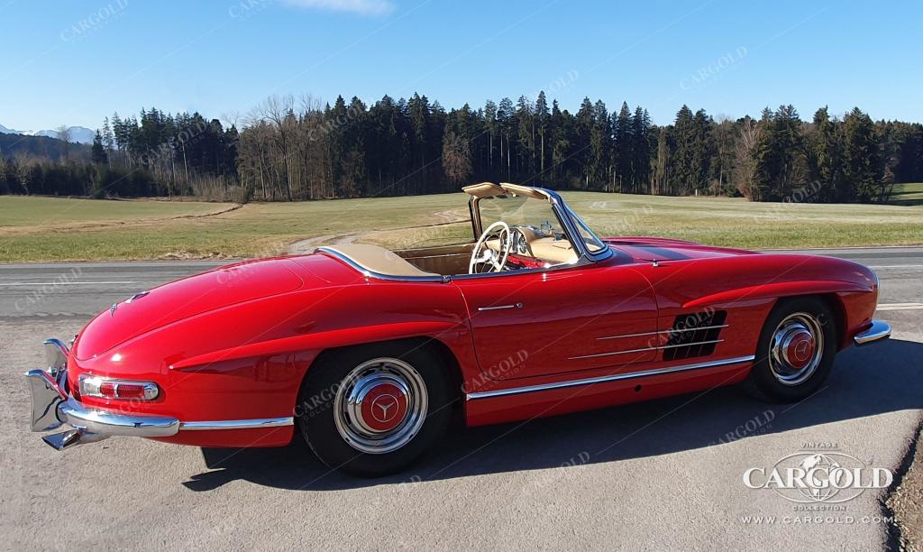 Cargold - Mercedes 300 SL Roadster - Alumotor/ Scheibenbremsen/ Matching, 1 of 26!  - Bild 12