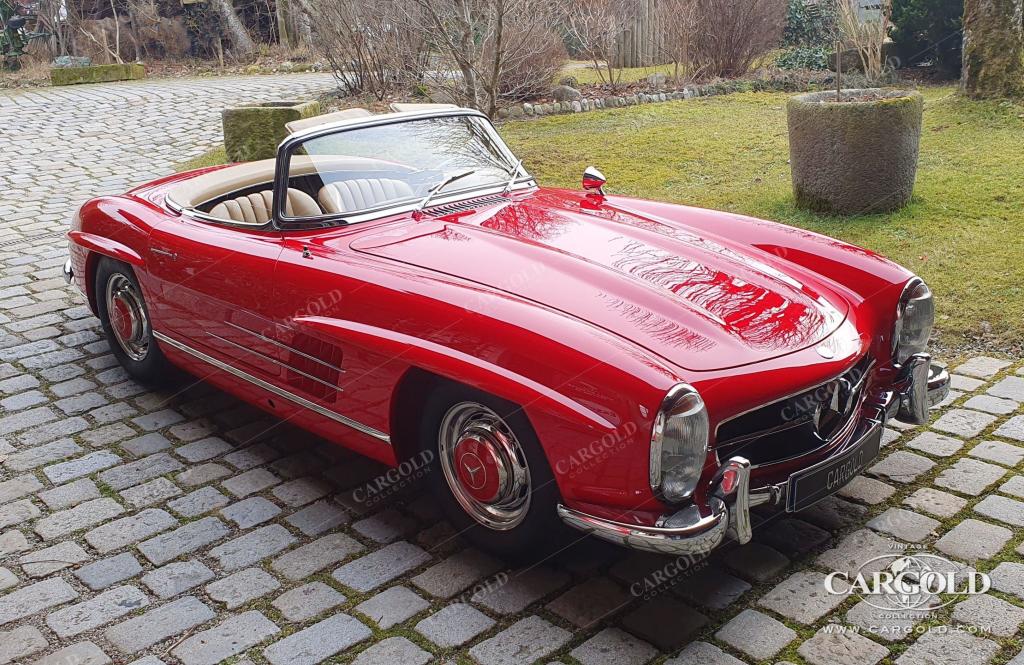 Cargold - Mercedes 300 SL Roadster - Alumotor/ Scheibenbremsen/ Matching Numbers  - Bild 19