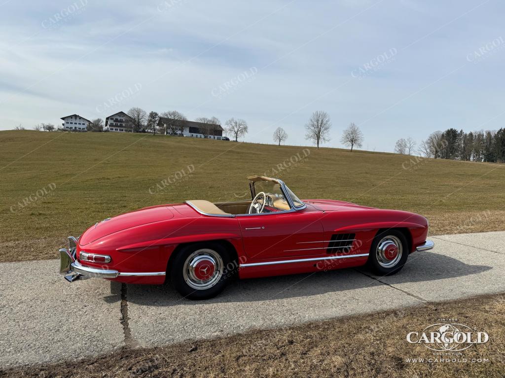 Cargold - Mercedes 300 SL Roadster - Alumotor/ Scheibenbremsen/ Matching, 1 of 26!  - Bild 4