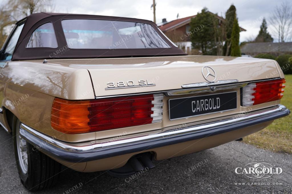 Cargold - Mercedes 380 SL  - erst 34.170 km! Neuwertig  - Bild 16