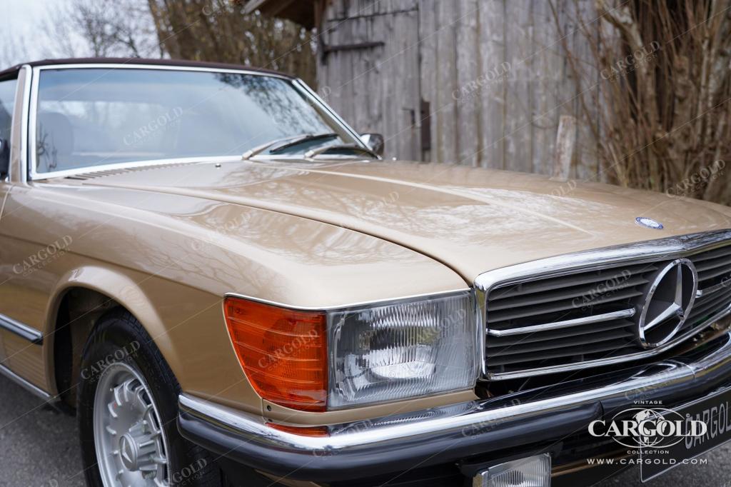 Cargold - Mercedes 380 SL  - erst 34.170 km! Neuwertig  - Bild 23