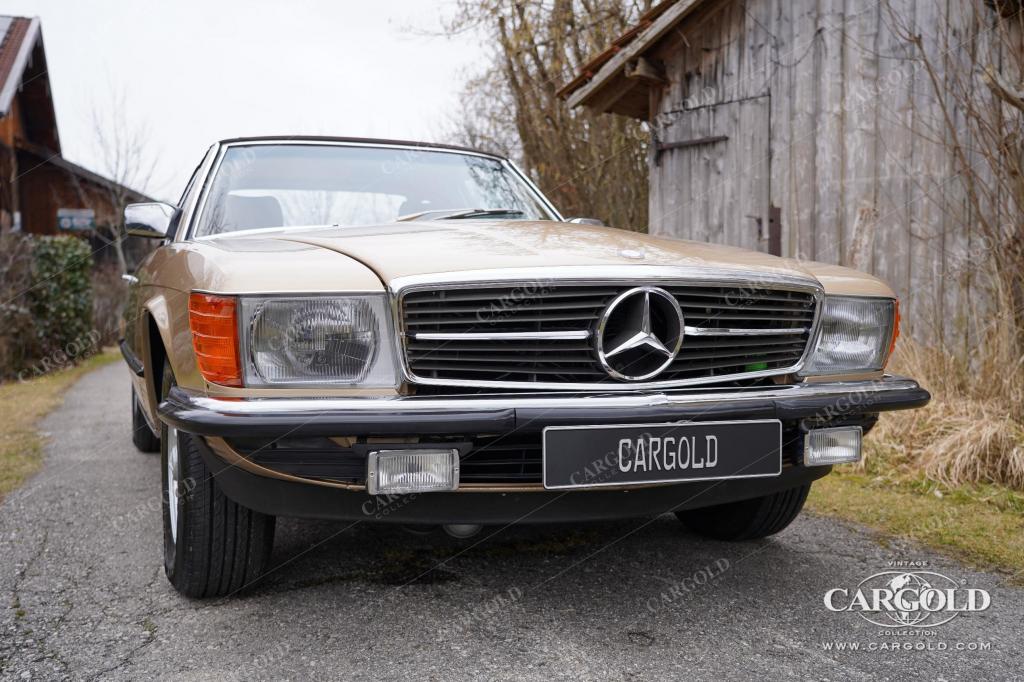 Cargold - Mercedes 380 SL  - erst 34.170 km! Neuwertig  - Bild 2