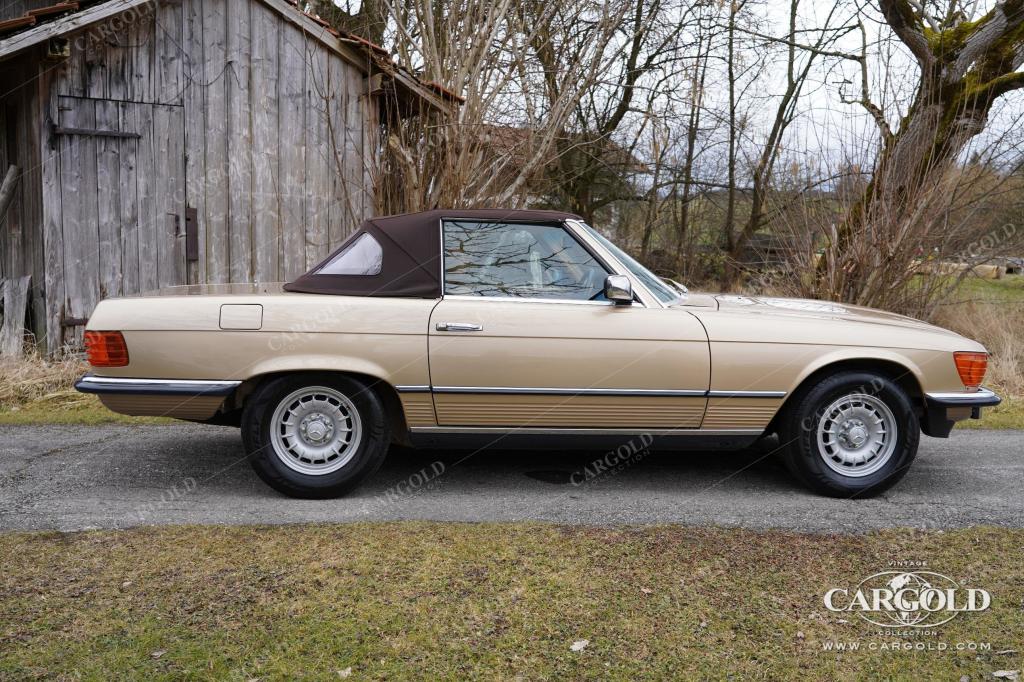 Cargold - Mercedes 380 SL  - erst 34.170 km! Neuwertig  - Bild 6