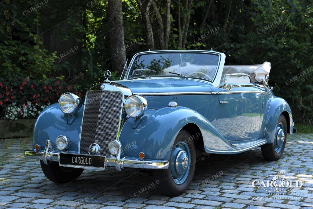 Cargold - Mercedes 170 S Cabrio A - Phantastisch restauriert!  - Bild 0