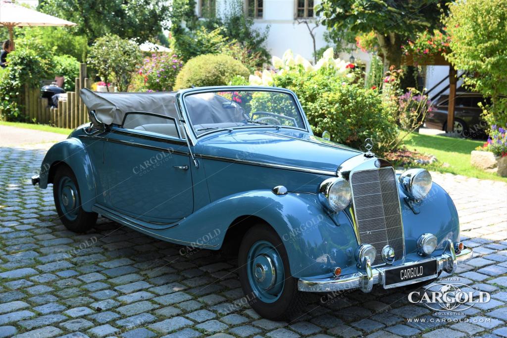 Cargold - Mercedes 170 S Cabrio A - Phantastisch restauriert!  - Bild 10